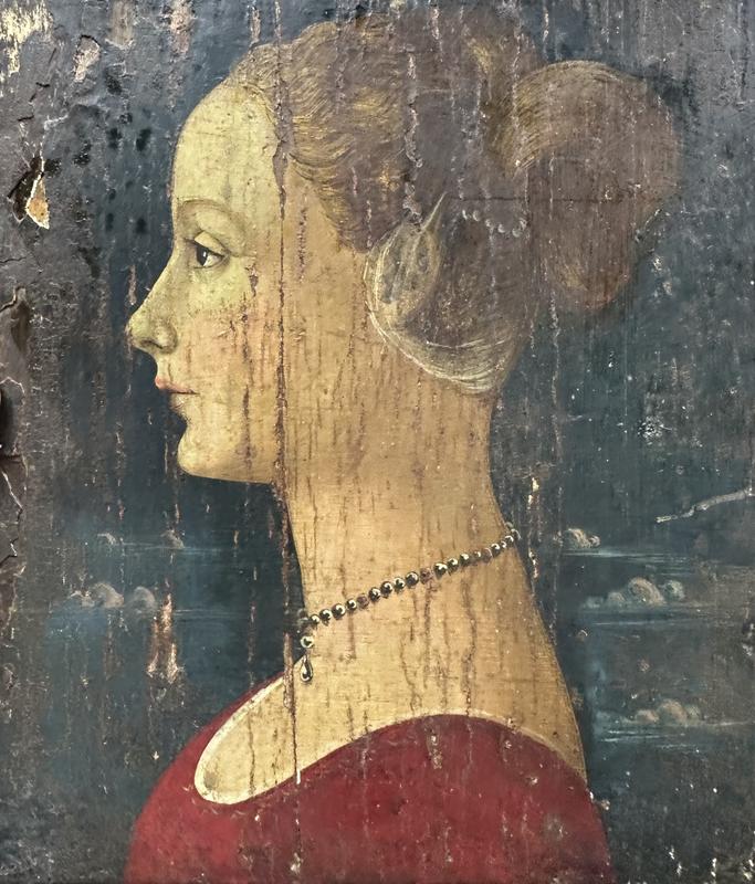 Портрет элегантной дамы, 19 век