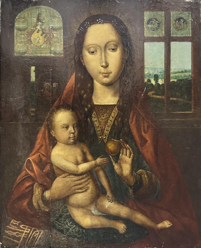 Мадонна с младенцем, 18 век