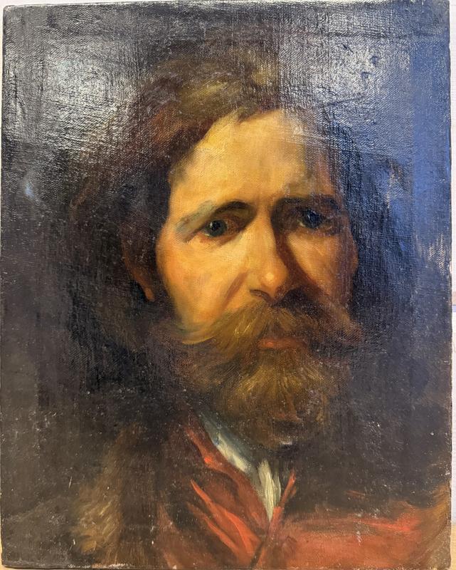 Портрет художника Мартина Рейкарта, 19 век