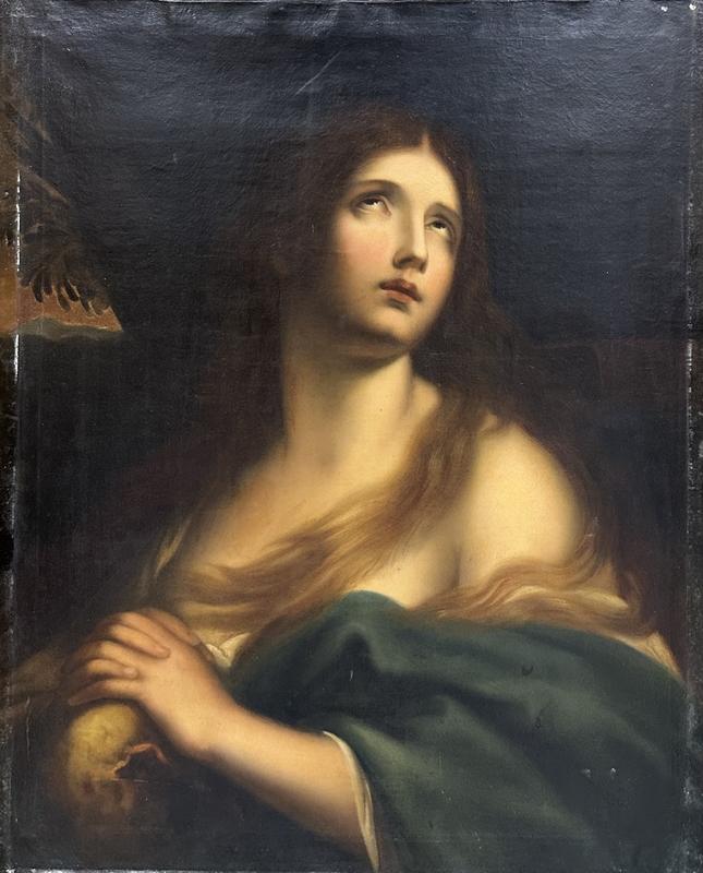 Святая Мария Магдалина в молитве, 19 век